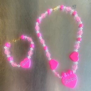 Vintage Barbie necklace and bracelet